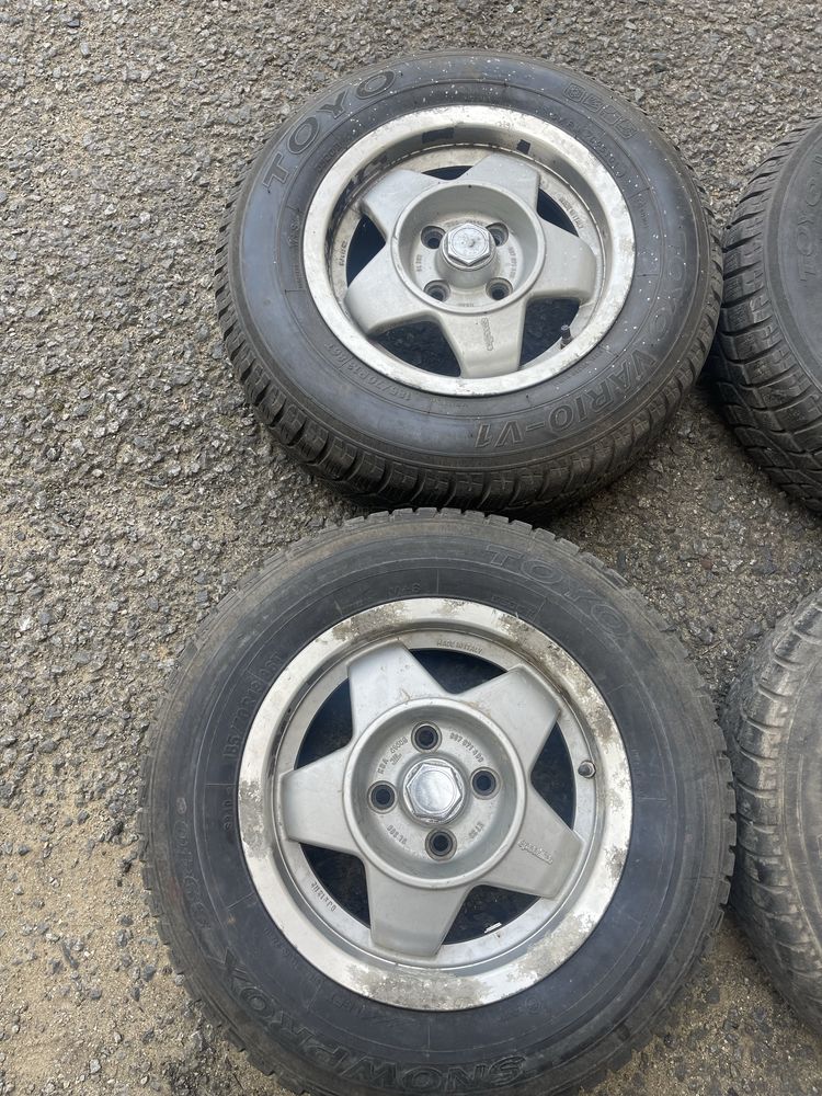 Vand 5 bucati anvelope+ janta 185/70 R13 m+s Tokyo