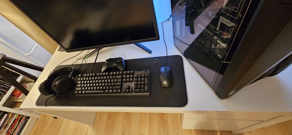 Birou Ikea Malm, alb