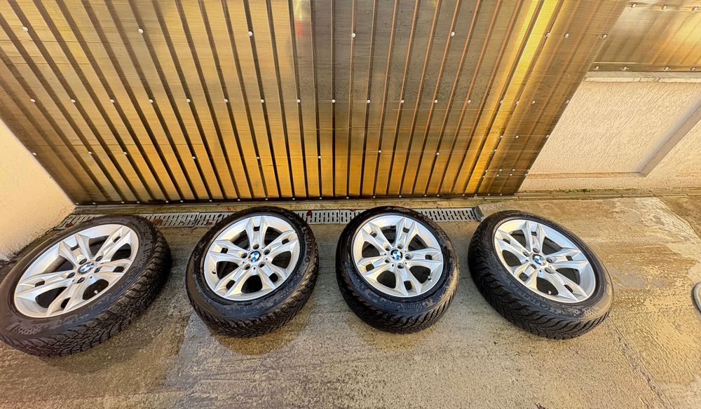 Jante+cauciucuri de iarna bmw x1
