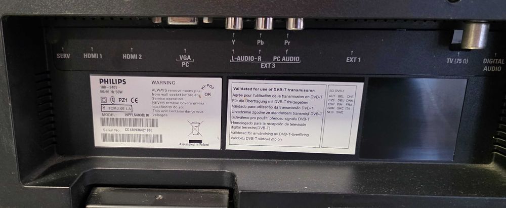 Televizor Philips 19PFL5403D - 19 inch/48 cm - impecabil