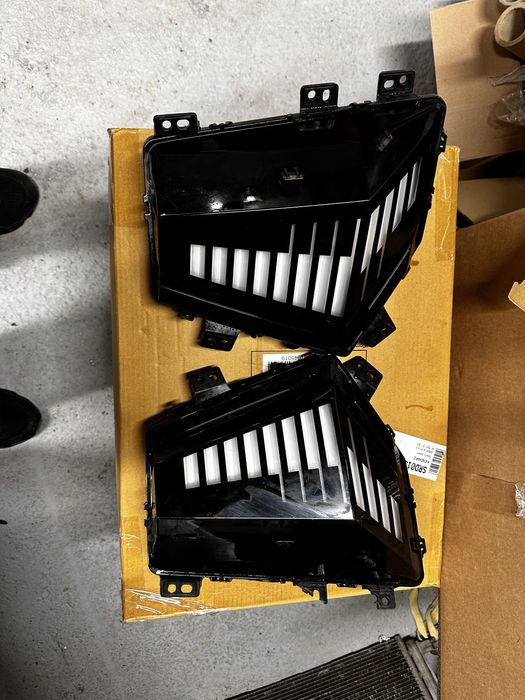 Proiectoare led bară față renault scenic e tech.