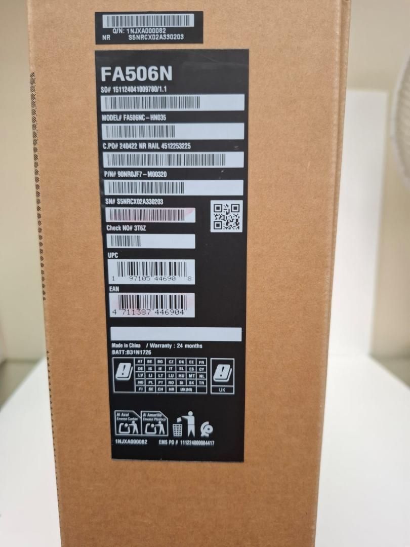 Laptop ASUS TUF Gaming A15 -P-