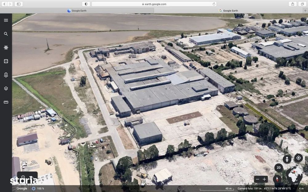 Vând / Inchiriez 20650 mp Hale din beton cu curte betonata !