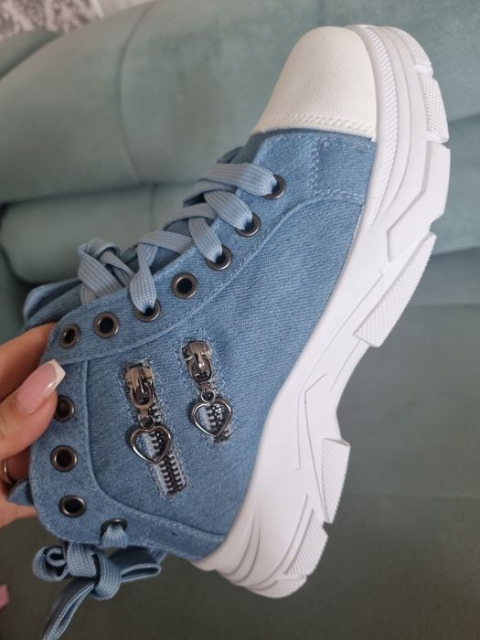 Джинсовые , Кроссы, Кеды