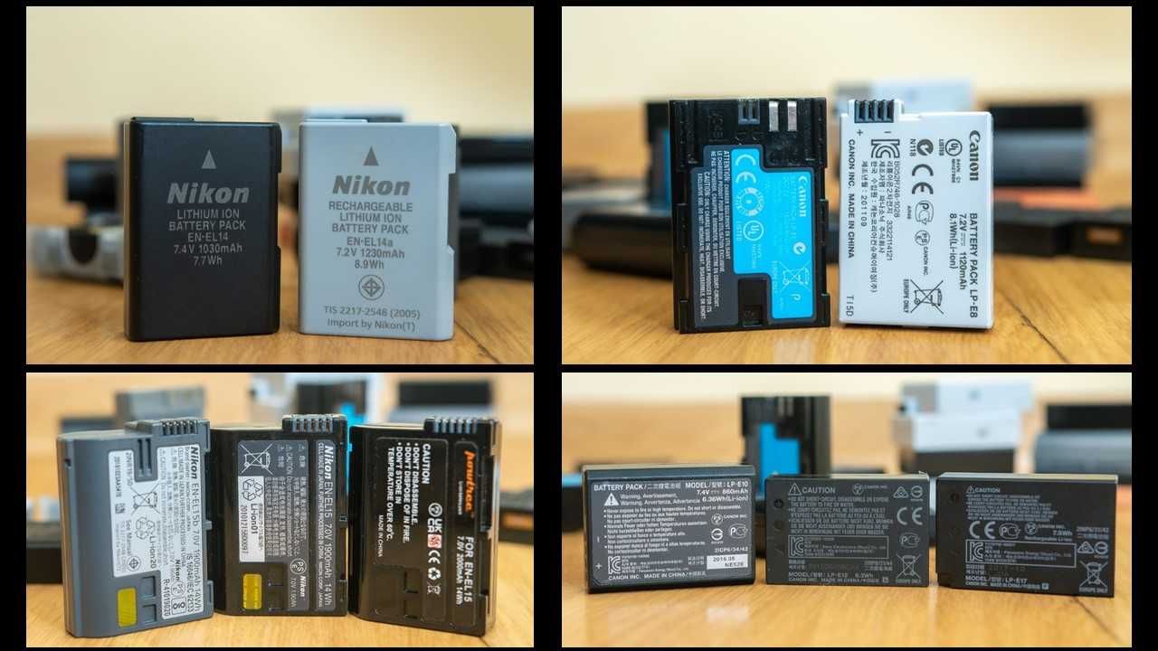 Baterii Nikon Canon, Incarcator Nikon Canon, Grip Nikon, Grip Canon