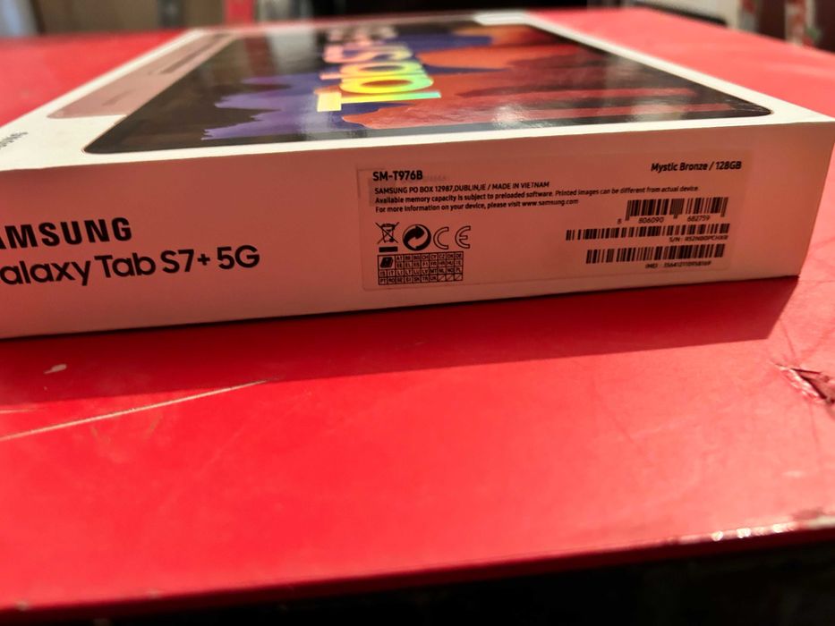 Samsung Galaxy Tab S7+ T976 12.4 128GB 5G NOU