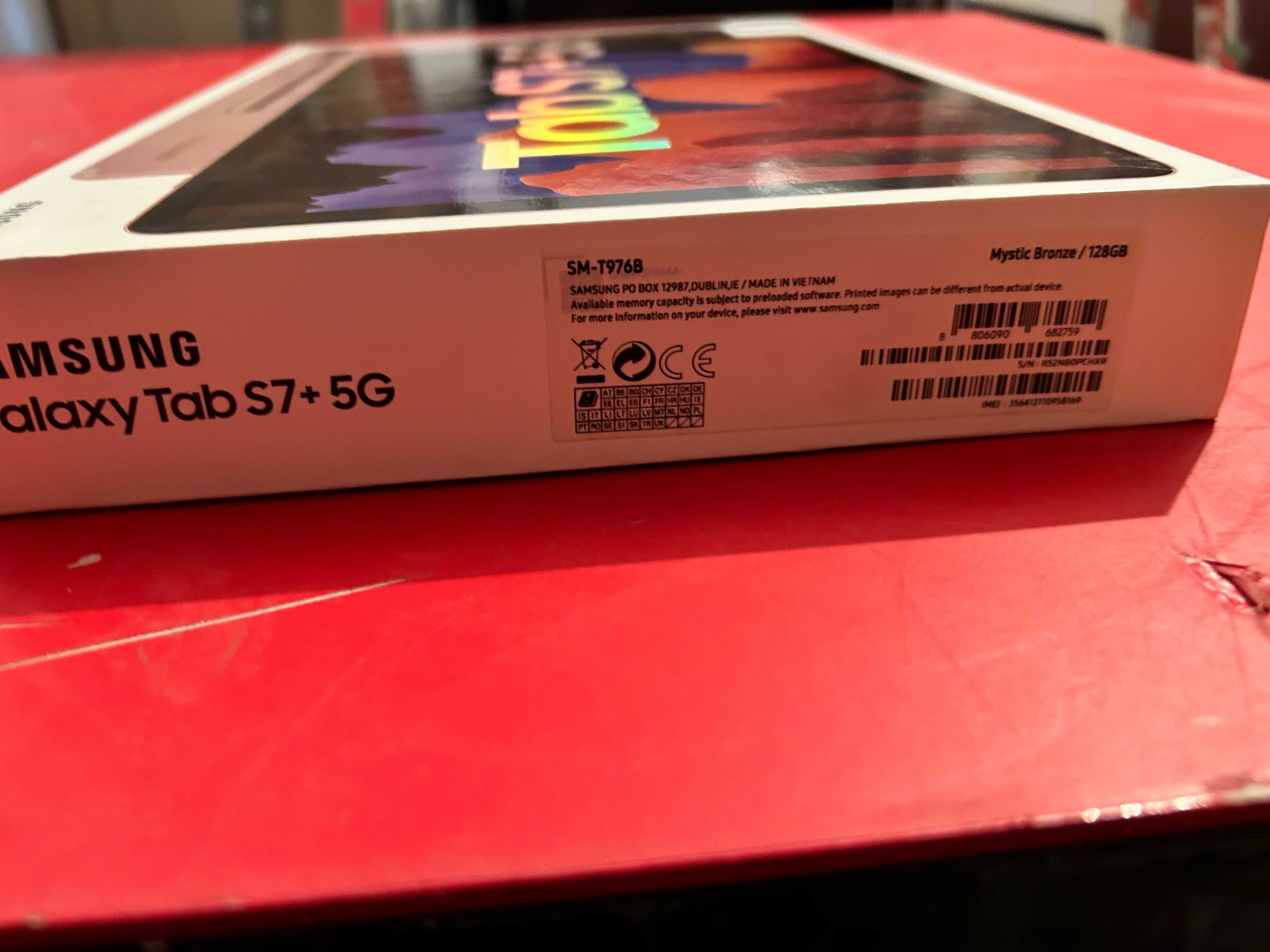 Vand Samsung Galaxy Tab S7+ T976 12.4 128GB 5G NOU