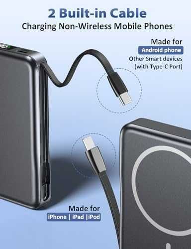 Нова Магнитна Magsafe външна батерия 10000mAh PD 20W зарядно телефон