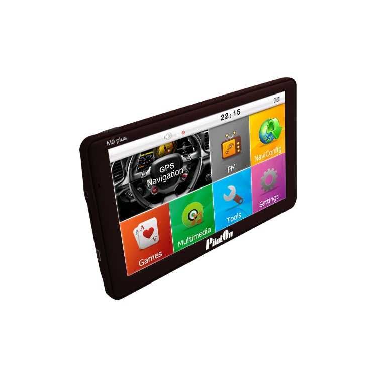 GPS Navigatie PilotOn M9 Plus 7" inch cu iGO Primo NextGen + Camion