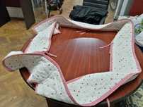Protecţie pătuţ material textil