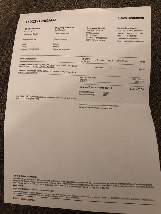 Adidsi Dolce&Gabbana