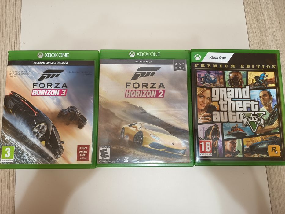 Xbox one fat + 3 игри