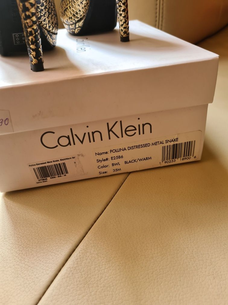 Calvin Klein оригинал дамски обувки естествена кожа Next Killah