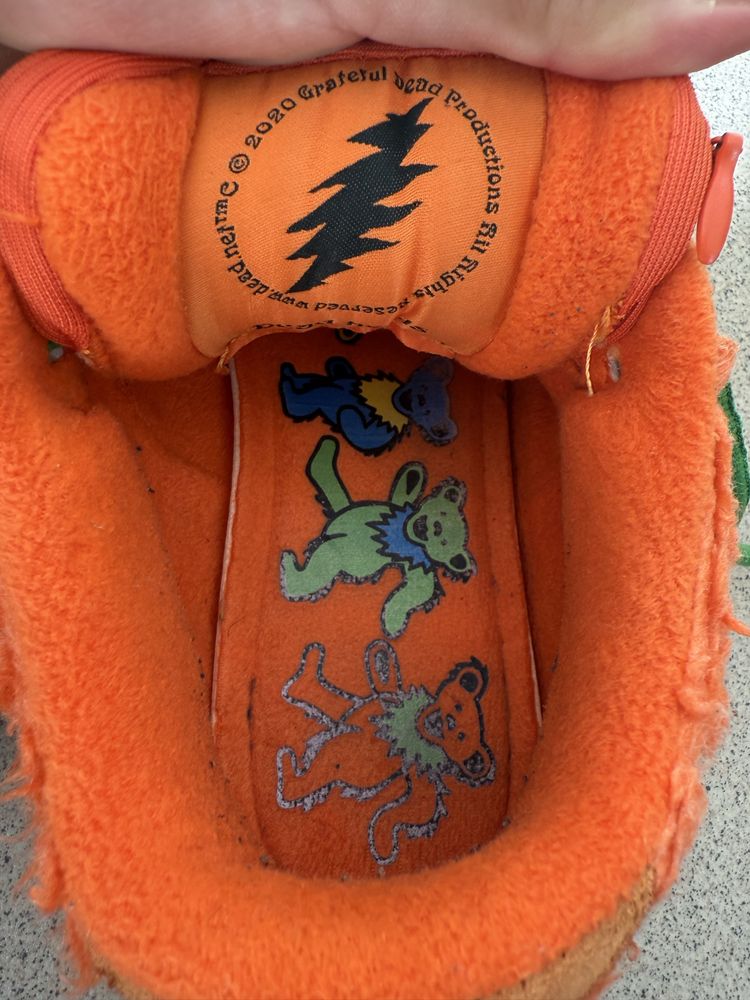 Nike Grateful Dead SB Dunk Low Orange Bear
