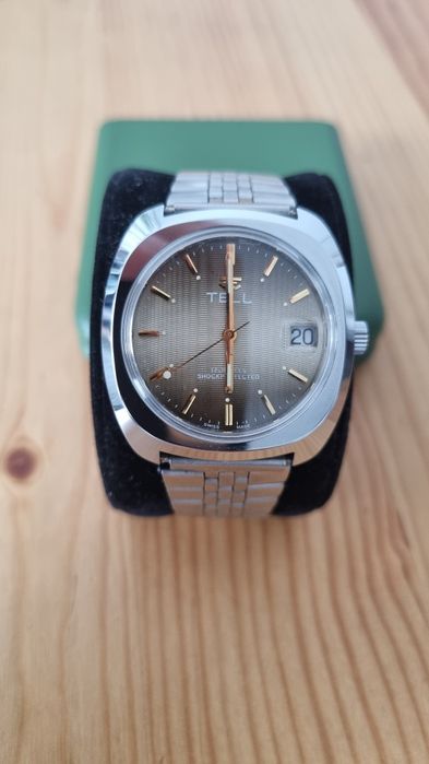 Ceas vintage NOS Tell Swiss Made