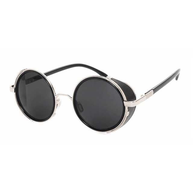 Дизайнерски Retro Vintage метални слънчеви очила Unisex UV 400 модел 1