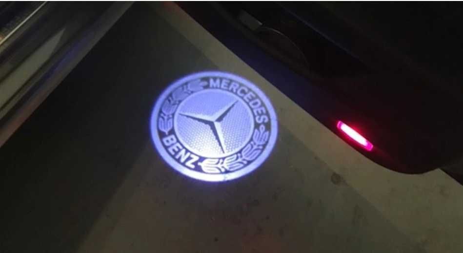 Mercedes/Мерцедес LED/ЛЕД лого проектор за врата
