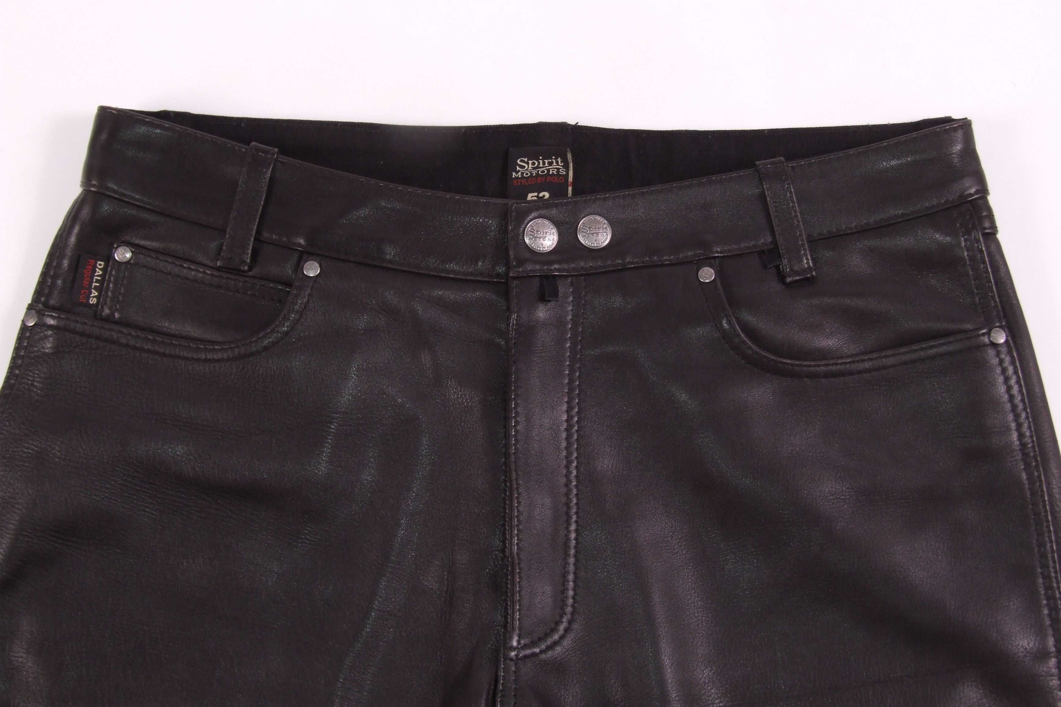 Pantaloni piele naturala Nappa, mas. 44, SPIRIT MOTORS, Germany, NOI