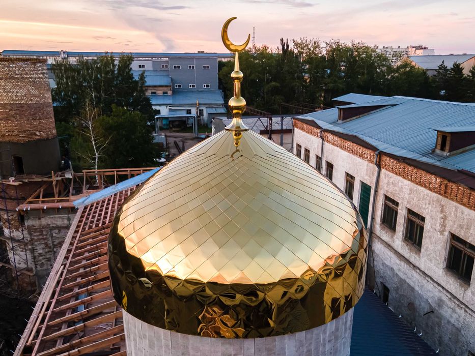 Купола, Полумесяцы, Навершия для Мечетей и Мазаров.