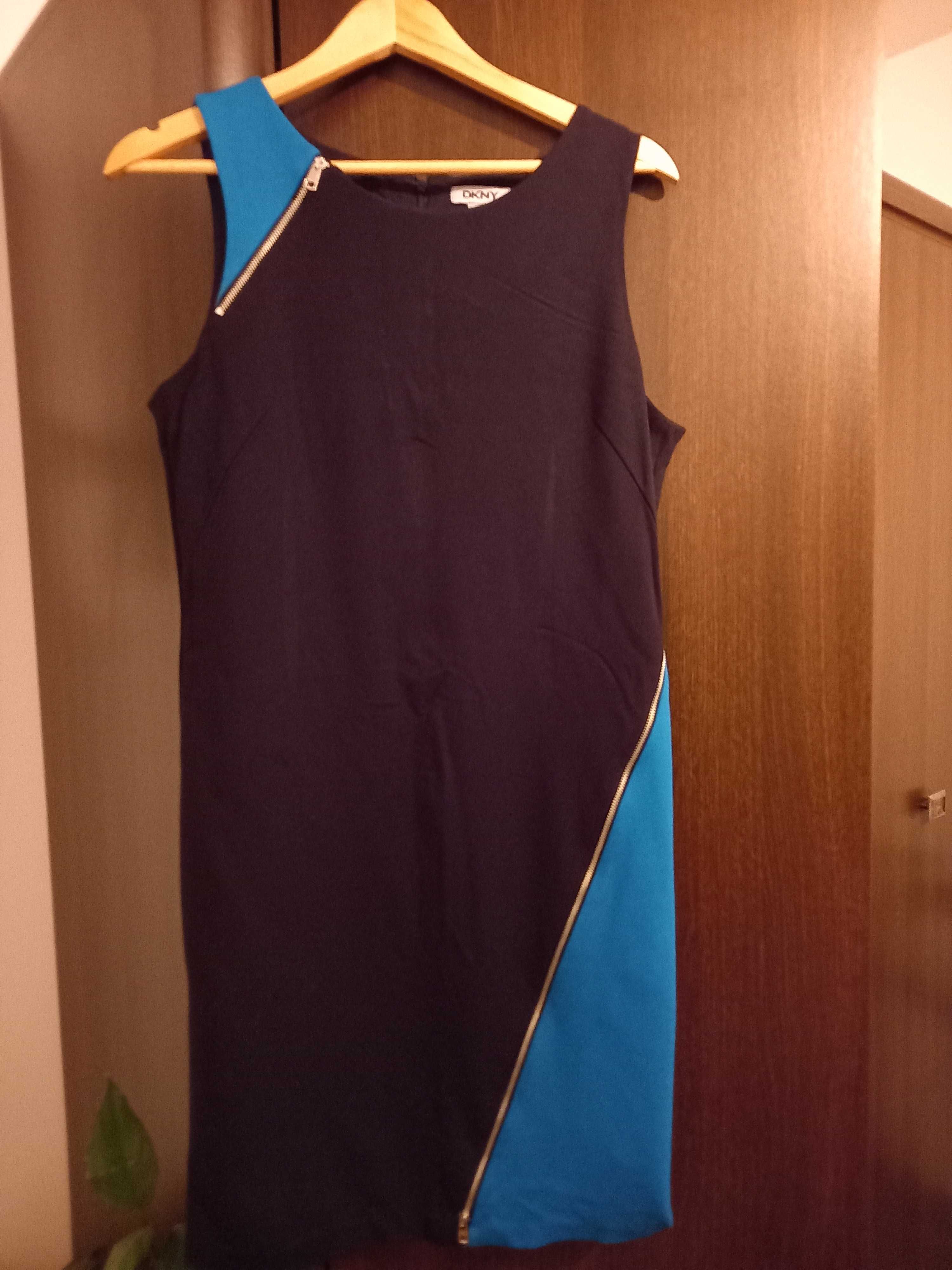 Rochie originala DKNY, neagră, mărimea 12