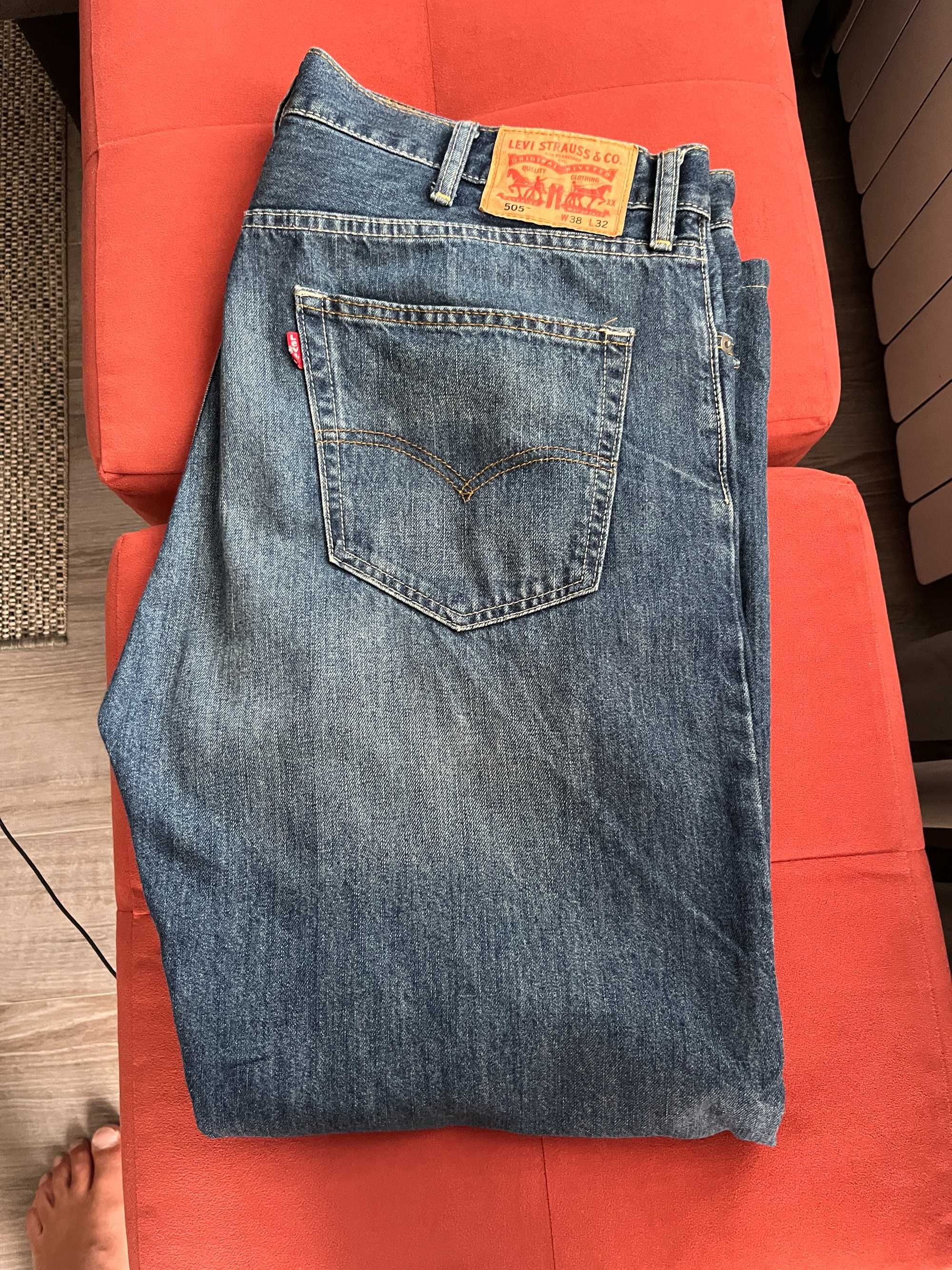 Мъжки дънки Levi's , модел 505