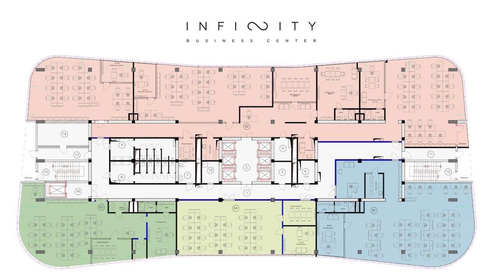 Аренда офиса в БЦ класса “A” — Infinity Tower от 55кв.м до 10000кв.м