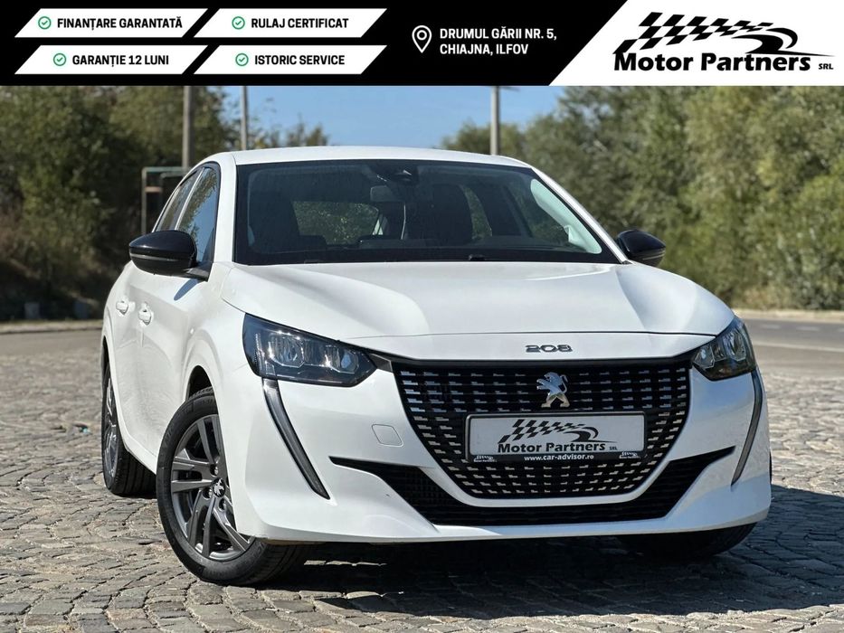 Peugeot 208 Finantare Garantata / TVA Deductibil / Garantie 12 luni / Istoric.
