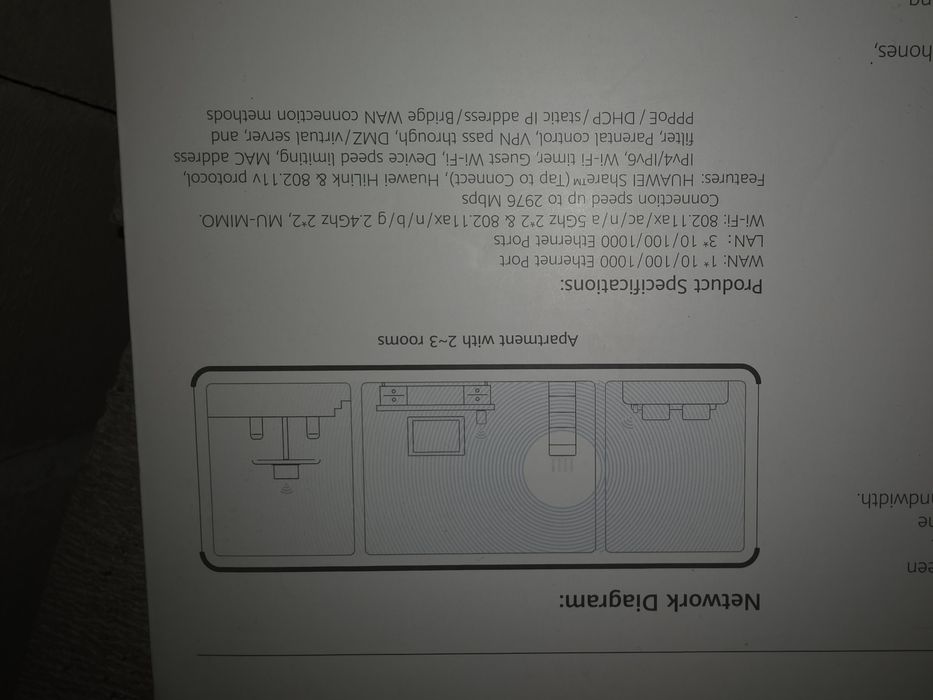 Рутер Huawei AX3 Wifi