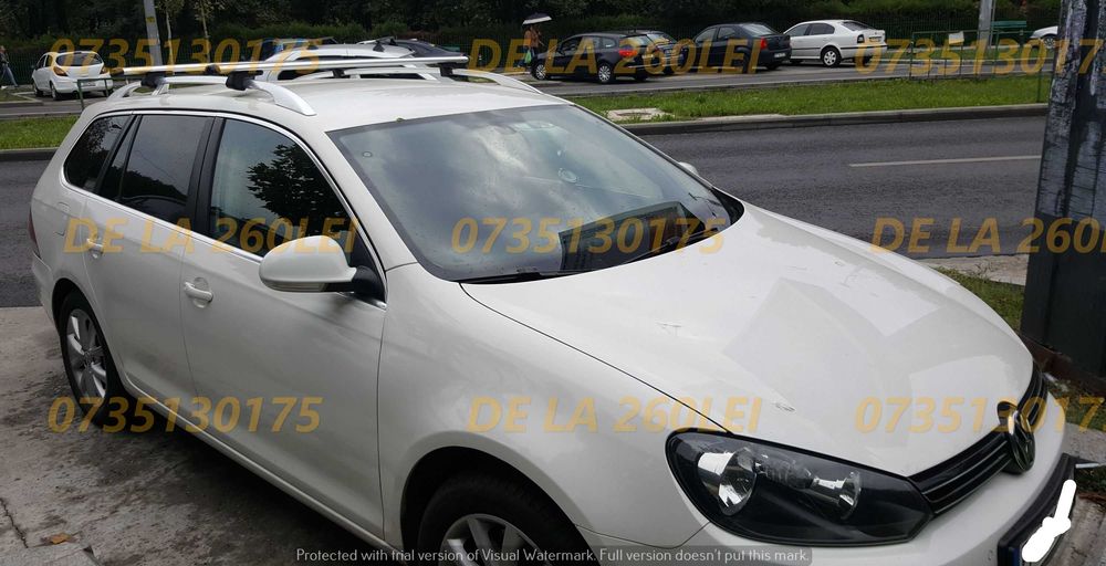 Bare portbagaj VW Touareg Tiguan Touran Sharan Passat Golf ALUMINIU