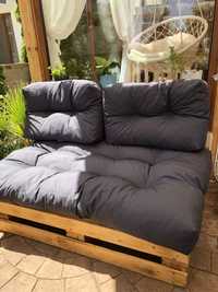 Дървено диванче за градина