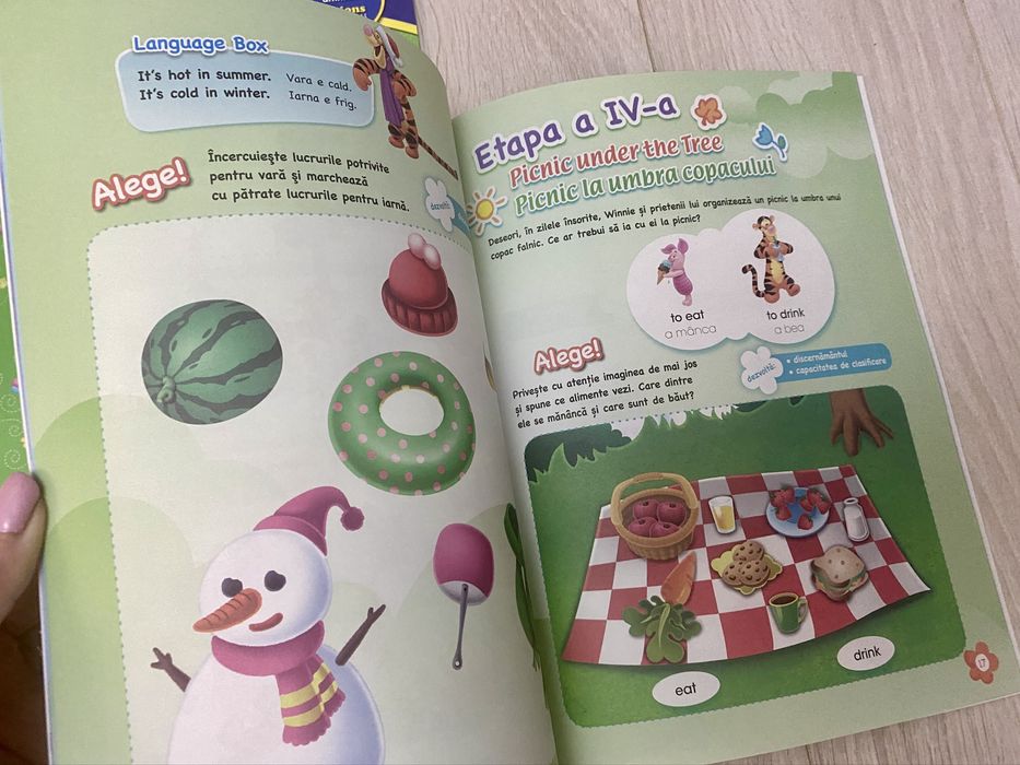 Set 5 carti Disney English -noi