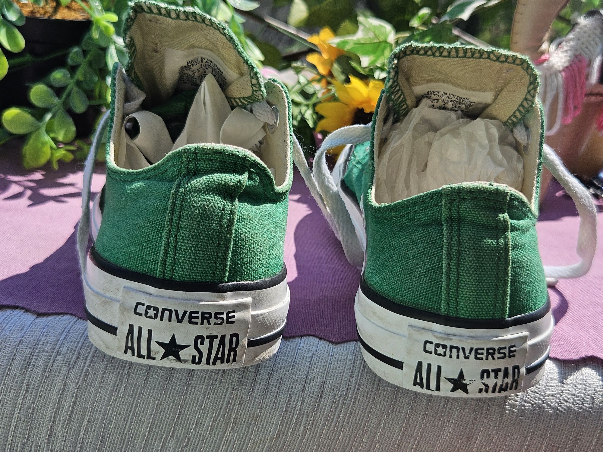 Converse кецове в зелено N36