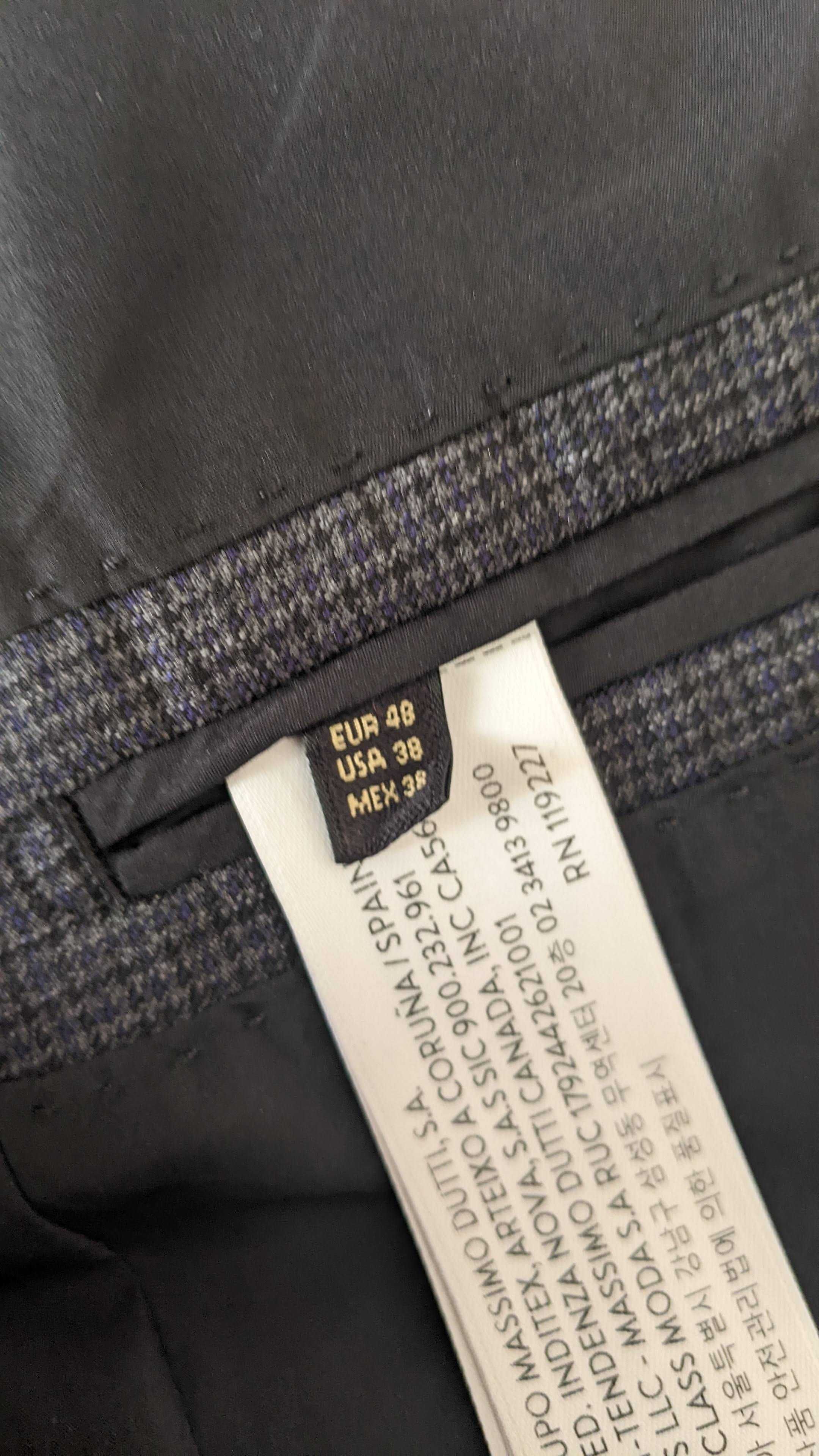 Sacou Massimo Dutti, 100% lana, marime: M / EU 48 / USA 38