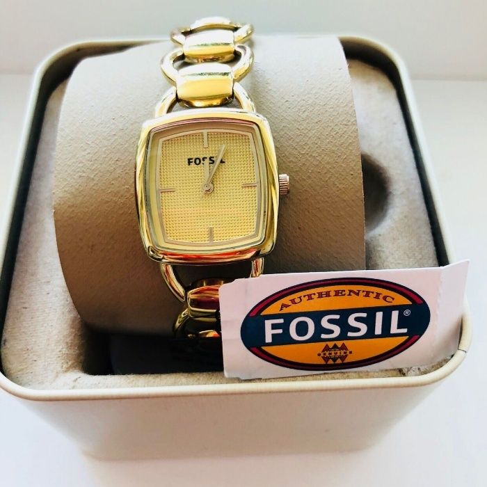 ceas auriu dama Fossil