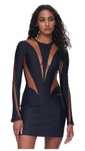 rochie mugler neagra