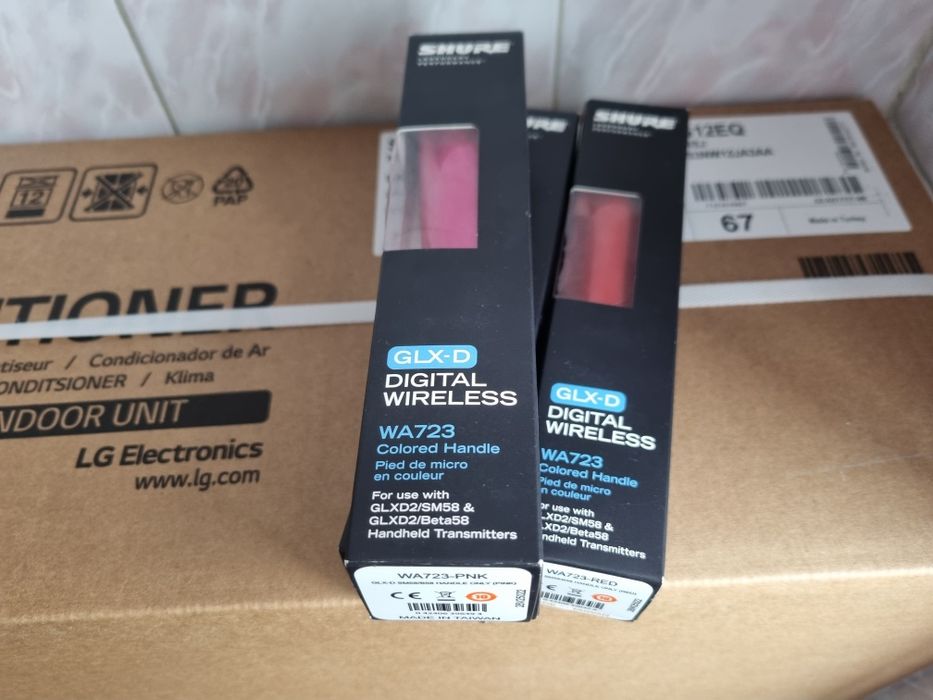 Shure GLXD- carcasă originală, nouă, Pink