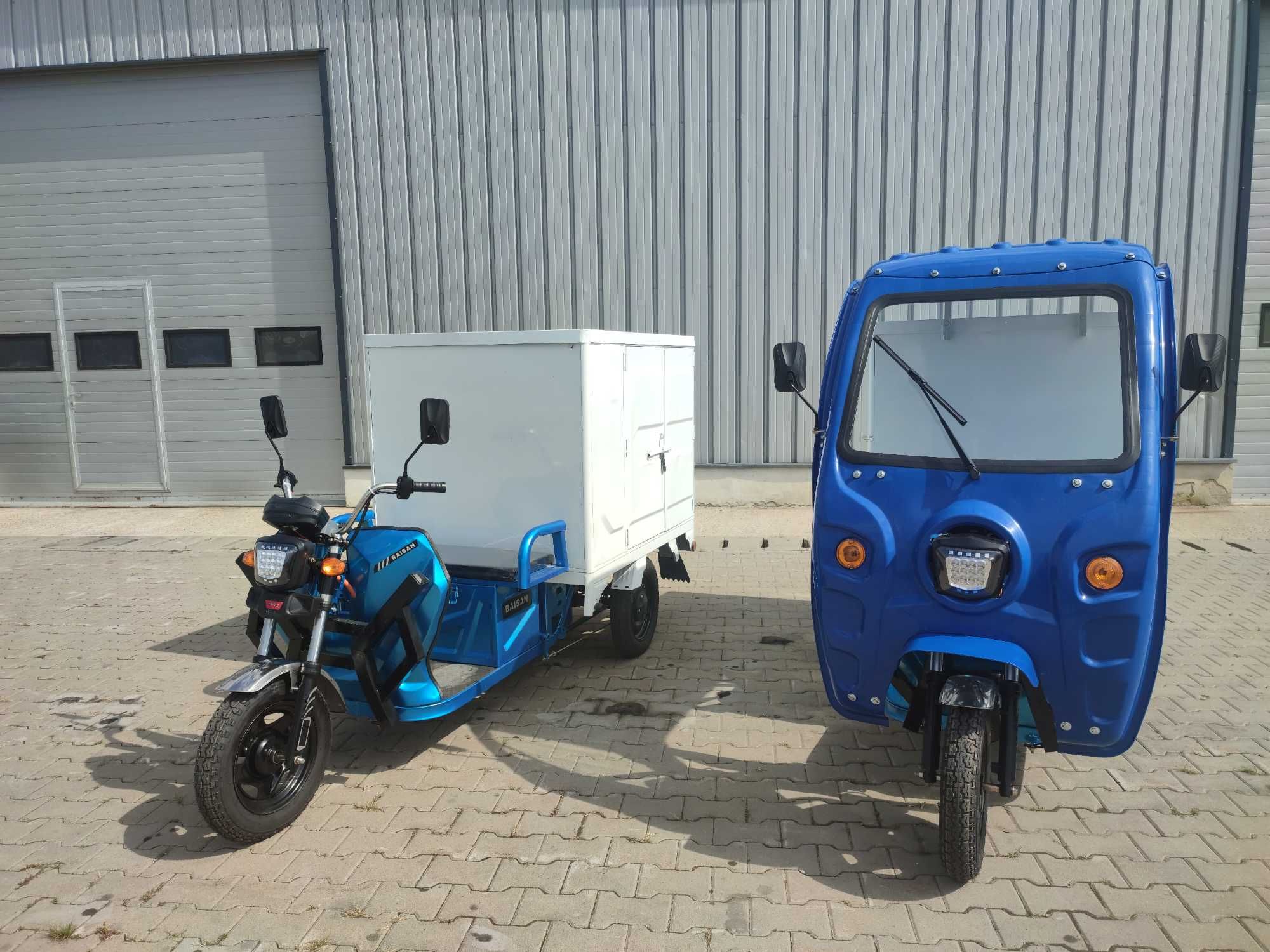 Triciclu Tuk tuk Baisan Cargo - Plus 1800 w agramix