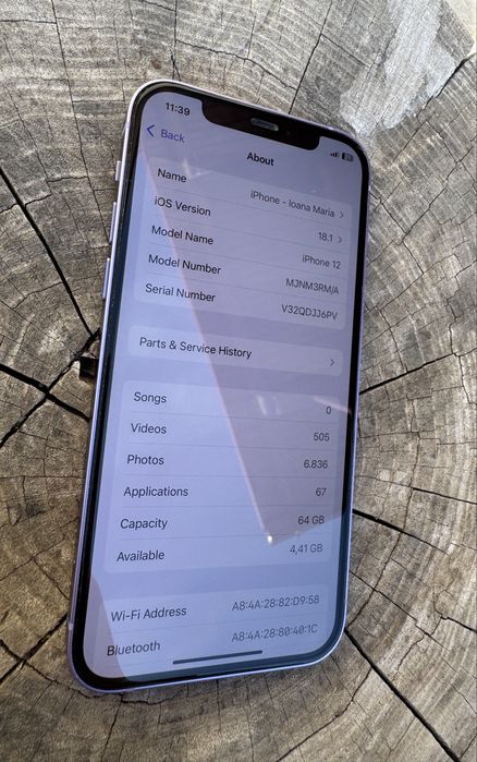 iPhone 12 5G 64GB Purple