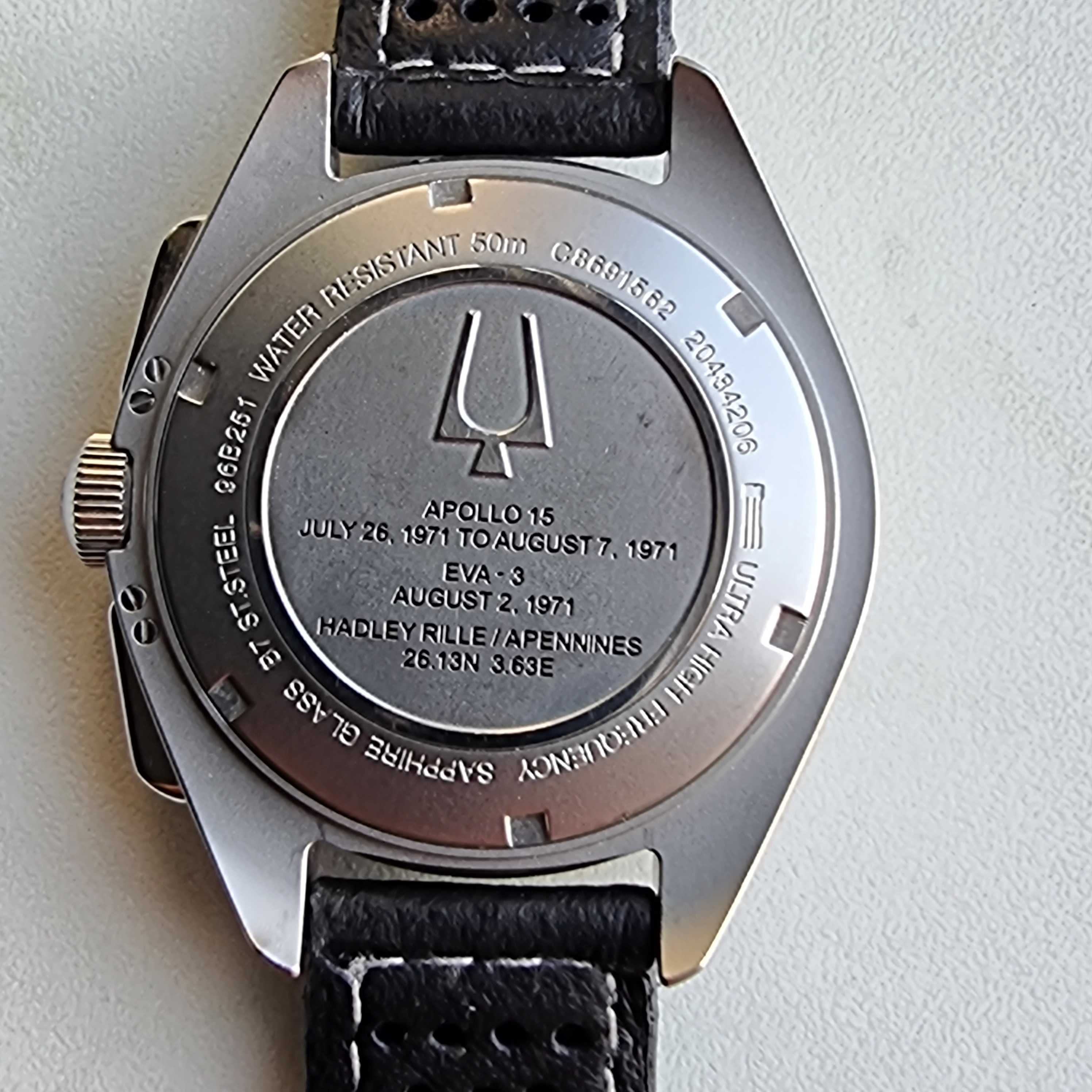 Vand ceas Bulova Lunar Pilot Chronograf.