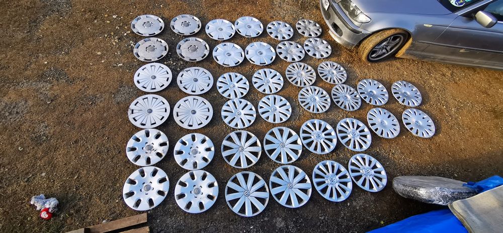 Set 4 capace roti jante tabla r15 și r16 vw Volkswagen Audi originale