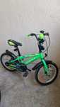 Bicicleta copii OMEGA verde.Potrivita pt copii cu varsta intre 4-8 ani