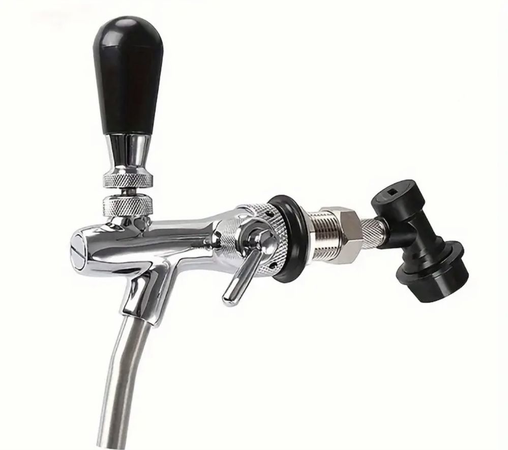 Мини кег за бира 4л с професионален кран и газ регулатор ball lock