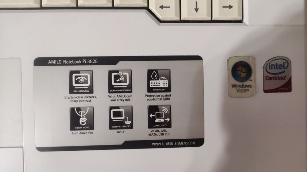 AMILO notebook Pi 3525