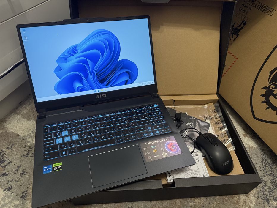 Срочно ! MSI cyborg RTX 4050 IT Trading Dasturlash ofis