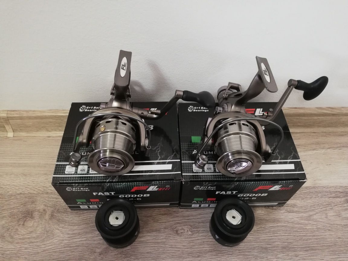 Set 2 Mulinete FL FAST 6000B 6+1 cu Baitrunner