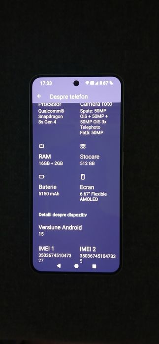 Nothing Phone 3 512 cu 16 nou impecabil