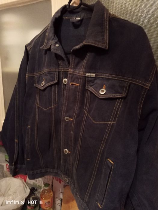 Мужская джинсовая куртка бу.