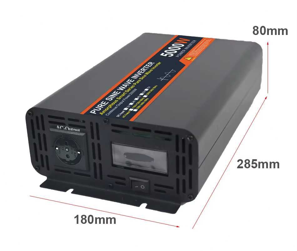 Invertoare Easun/Powland sinus pur 12v 24V 2500/5000W-6000/12000W