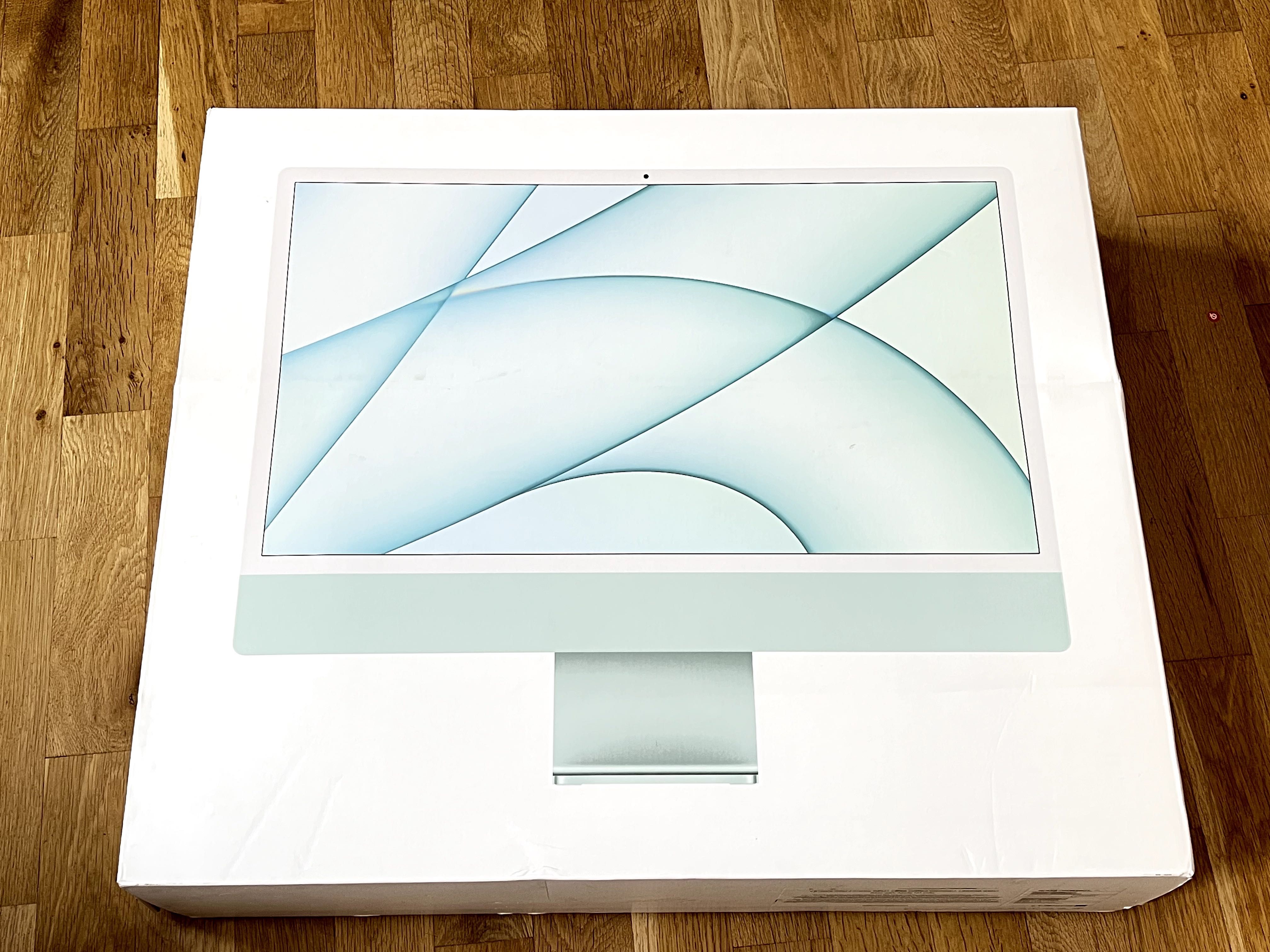 Перфектен iMAC M1 + Уникален 4.5K Екран + Пълен Комплект