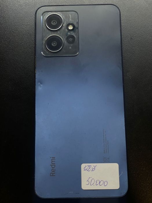 Redmi note 12, 4/128гб, Kaspi 0-0-12